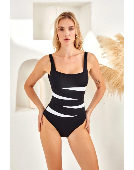 Parçalı Büyük Beden Mayo 4142-P