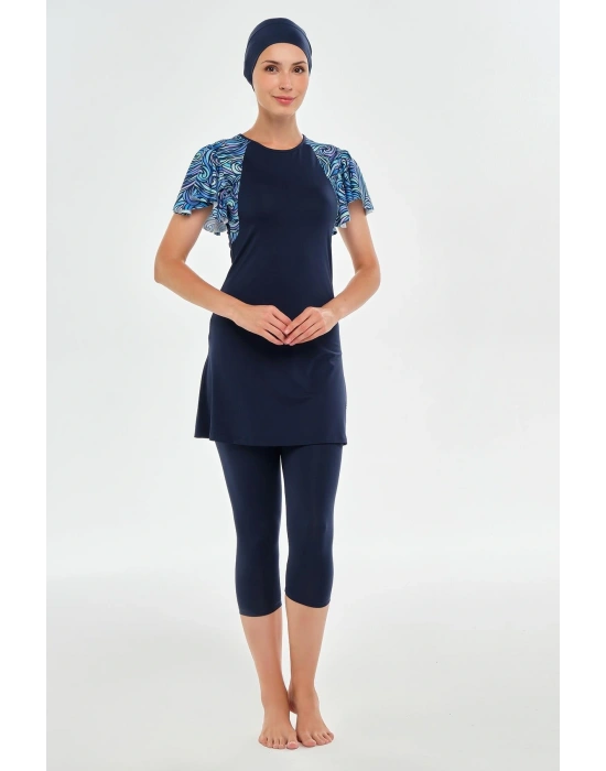 Ivana Kısa Kollu Tesettür Mayo 2603