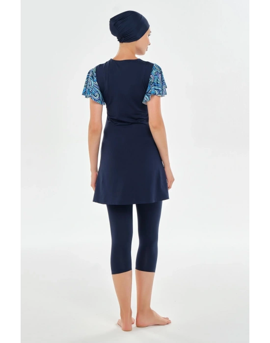 Ivana Kısa Kollu Tesettür Mayo 2603