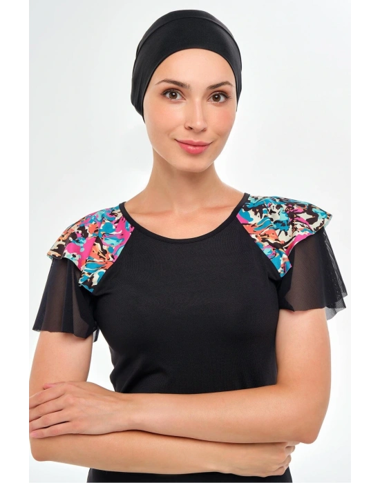 Isabel Kısa Kollu Tesettür Mayo 2604