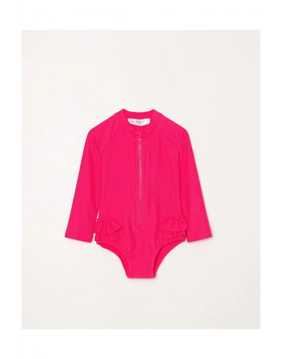 Linz Uzun Kollu Kız Bebek Tulum 5110