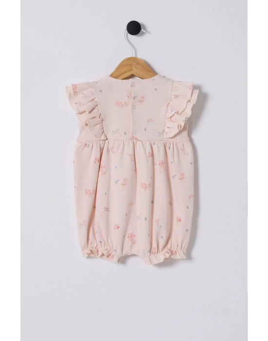 U.S. Polo Assn. Kız Bebek Pembe Tulum