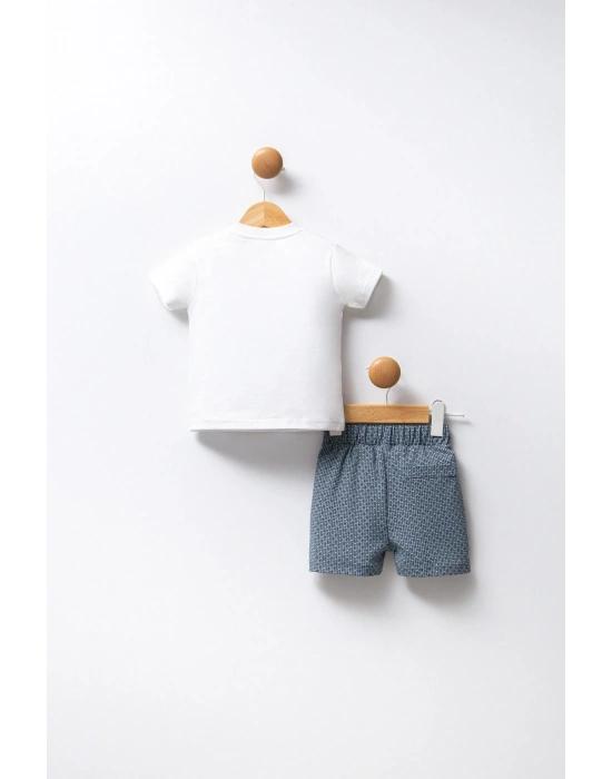 Erkek Bebek Beyaz Bebek Takım