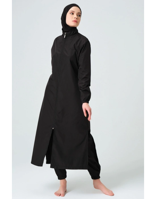 Water Uzun Battal Tesettür Mayo (büyük Beden)