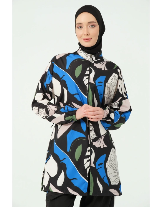 Nina Desenli Tesettür Mayo