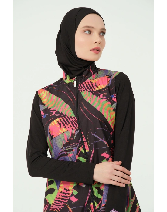 Ada Desenli Tesettür Mayo