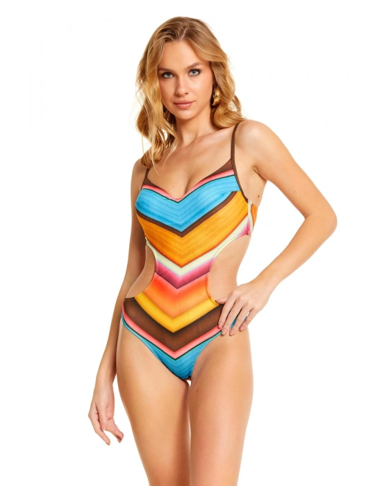 Çok Renkli Kaplı Mayokini