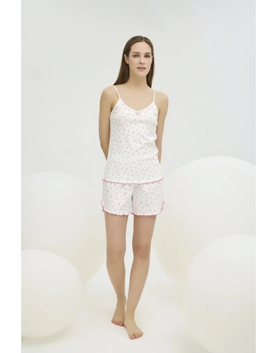 16488 KADIN FİTİLLİ ŞORT TAKIM