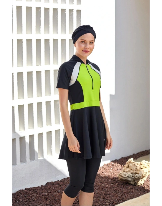 Elvıra Kısa Kollu Tesettür Mayo 1609