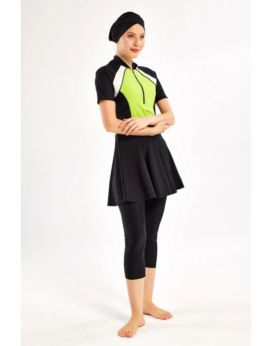 Elvıra Kısa Kollu Tesettür Mayo 1609