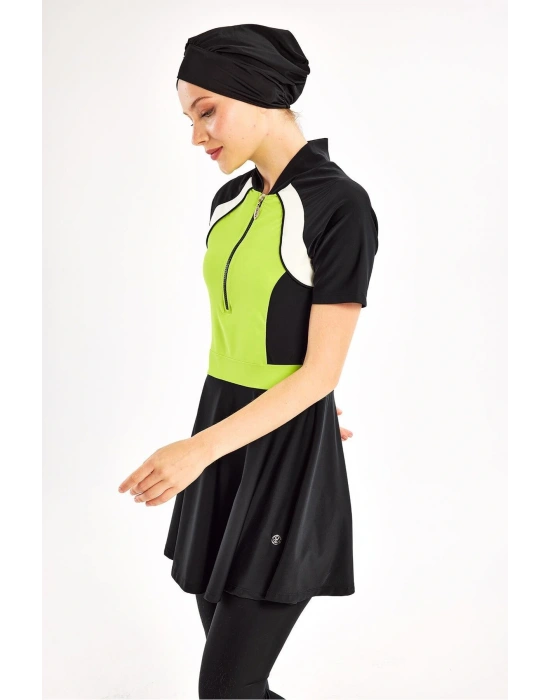 Elvıra Kısa Kollu Tesettür Mayo 1609