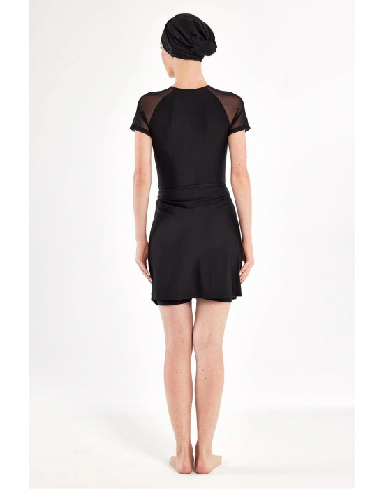 Kısa Kollu Tesettür Mayo