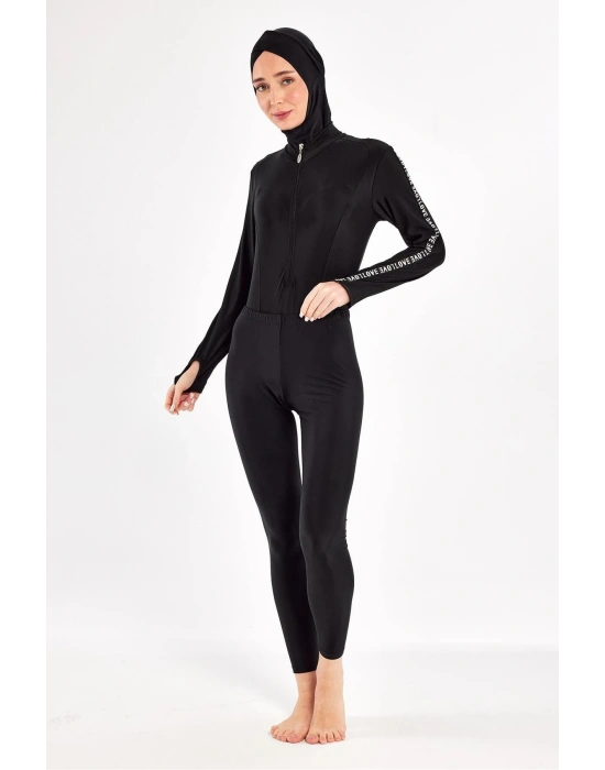 Oreta Uzun Kollu Tesettür Mayo 1109