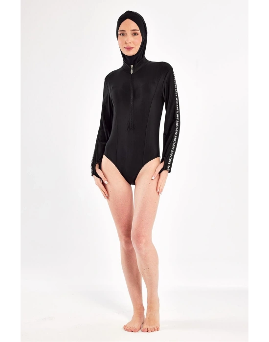 Oreta Uzun Kollu Tesettür Mayo 1109