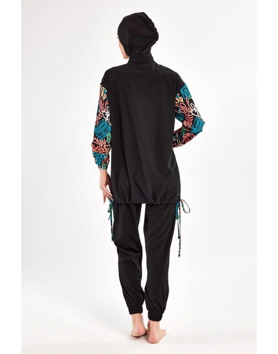 Perly Uzun Kollu Tesettür Mayo 1207