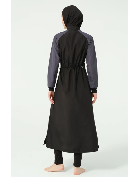 Spor Reglan Kol Uzun Tesettür Mayo