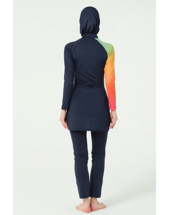 Gold Baskılı Tesettür Mayo