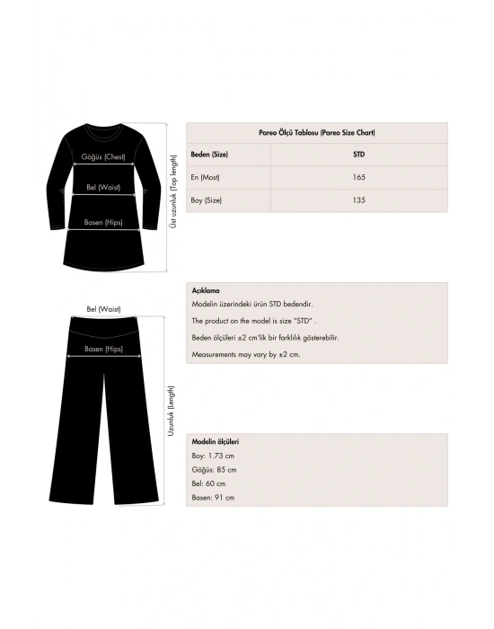 Tropika Kemerli Pareo