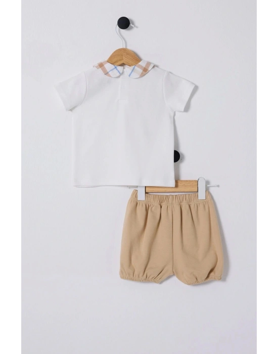 U.S. Polo Assn. Kız Bebek Beyaz Bebek Takım