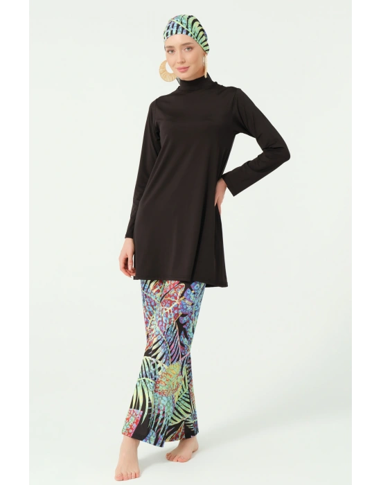 Hera Desenli Tesettür Mayo