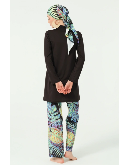 Hera Desenli Tesettür Mayo