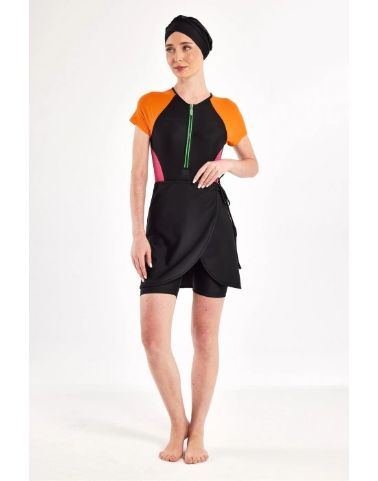 Irına Kısa Kollu Tesettür Mayo 1610