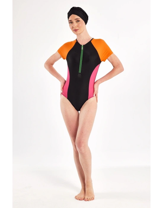 Irına Kısa Kollu Tesettür Mayo 1610