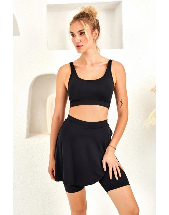 Şort Etekli Bikini Takım 4264