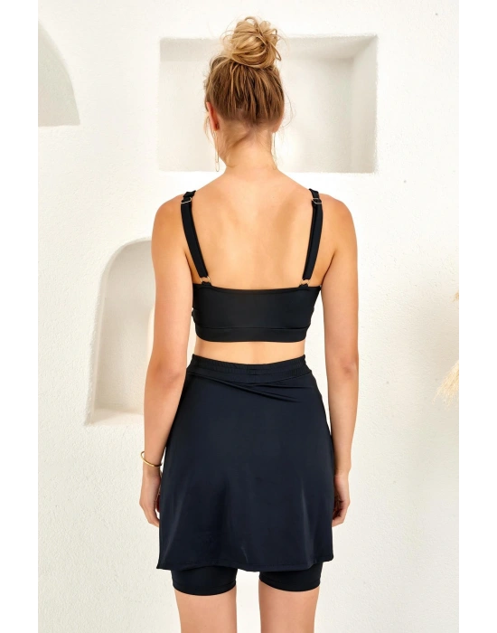 Şort Etekli Bikini Takım 4264