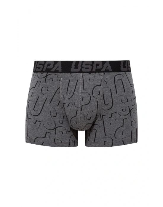 - Erkek Siyah - Antrasit -baskılı 3 Lü Boxer