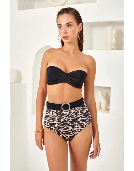 Dolgulu Straplez Biknini Takım