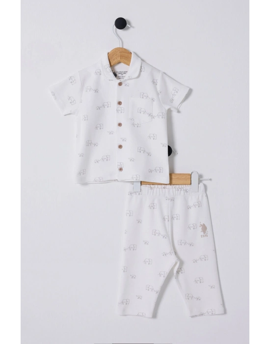 Erkek Bebek Beyaz Bebek Takım