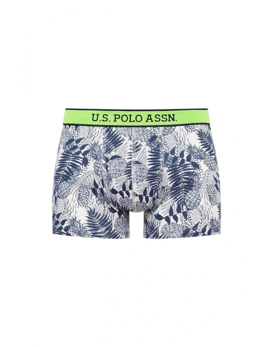 Erkek Baskılı-gri 2li Boxer