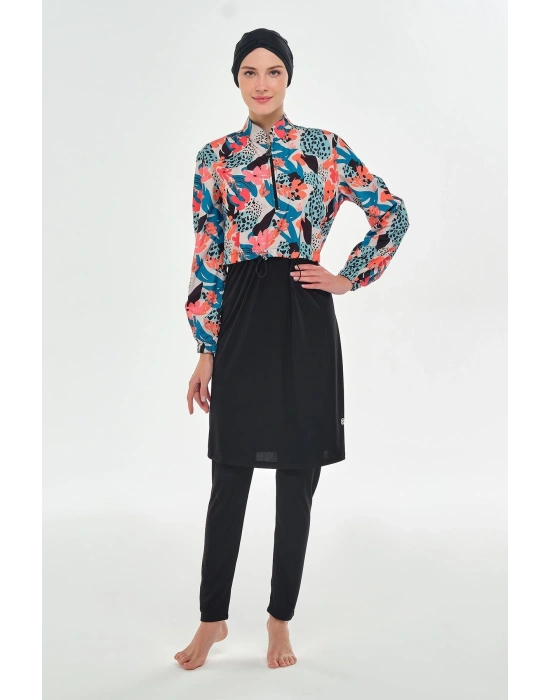 Valentina Uzun Kollu Tesettür Mayo 3401