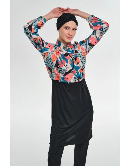 Valentina Uzun Kollu Tesettür Mayo 3401