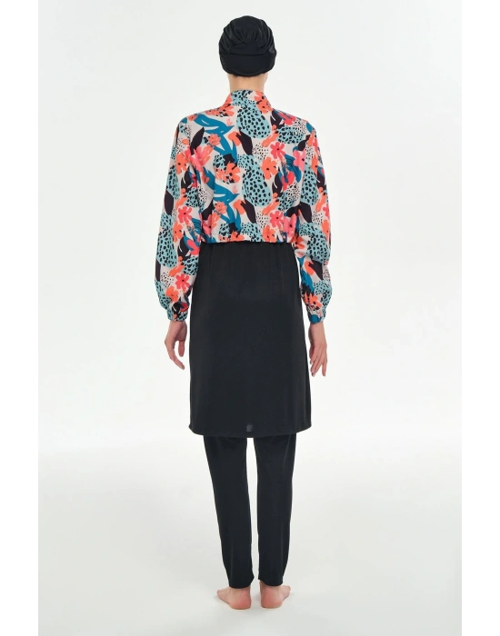 Valentina Uzun Kollu Tesettür Mayo 3401