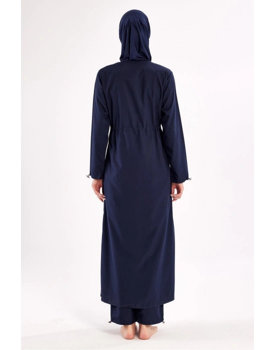 Chaand Battal Uzun Kollu Tesettür Mayo 1505-P