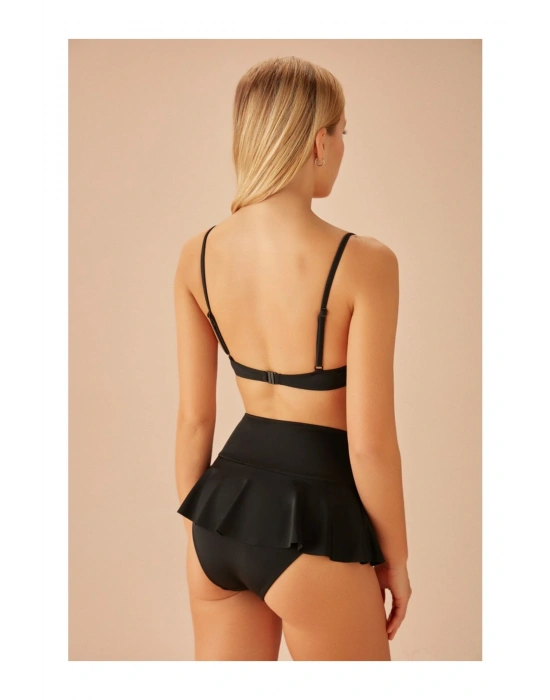 Volanlı Midi Boy Bikini Altl Yeni Sezon DR2025