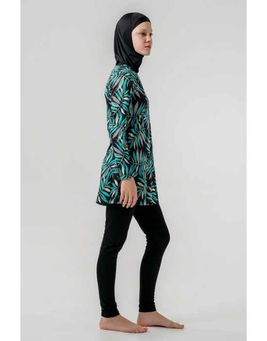 Chaya Uzun Kollu Tesettür Mayo