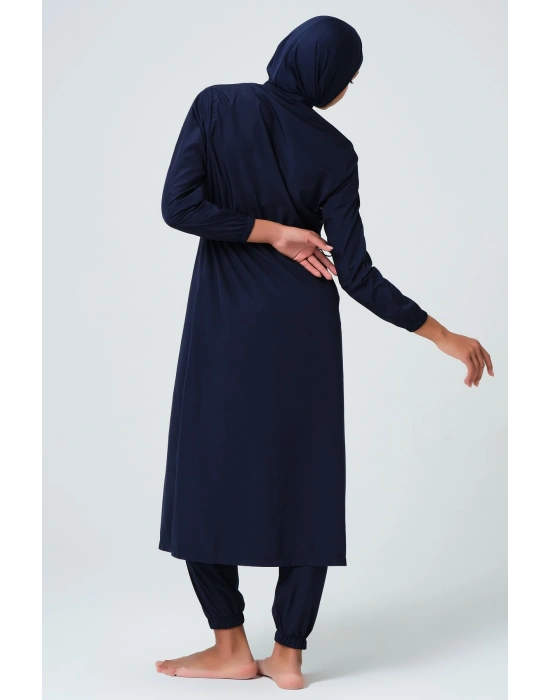 Water Uzun Battal Tesettür Mayo (büyük Beden)