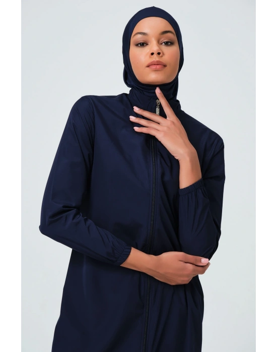 Water Uzun Battal Tesettür Mayo (büyük Beden)