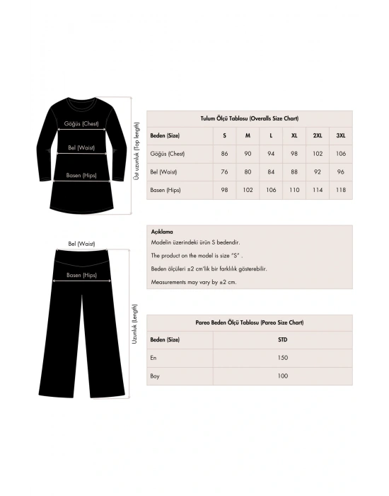 Zebra Desenli Tulum Mayo