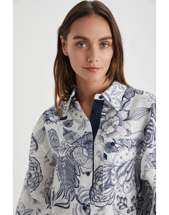 Keten gömlek takım