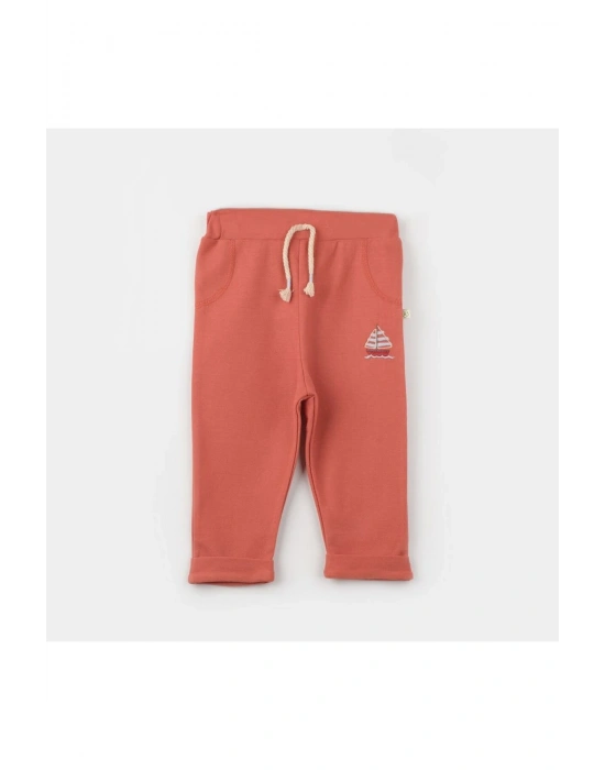 Sun Lets Sail Patiksiz Bebek Pantolon 57906 Ekru Mavi