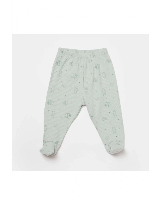 Bibaby Biorganic Modal Play With Me Pantolon 57897 Mint Gül Kurusu