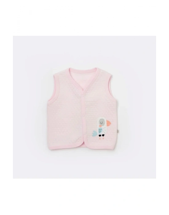 Colors Polly Kapitone Yelek 61481 Pembe