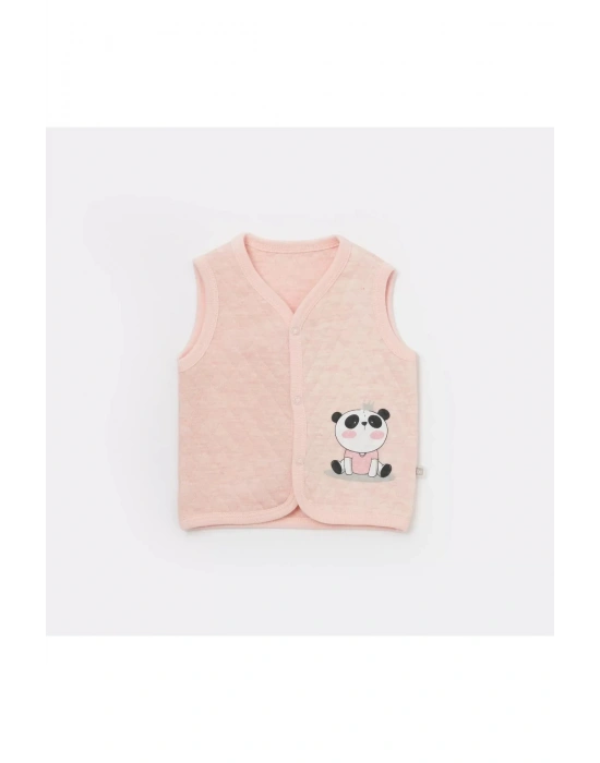 Live Pandas Kapitone Yelek 61482 Pembe