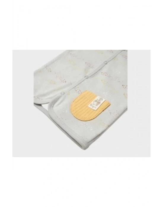 Biorganic Penguin Club Yelek 61511 Ekru Gri