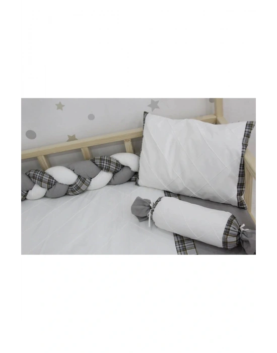 Ekose Montessori Uyku Seti 69121 Gri