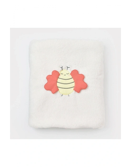 To Bee Cute Welsoft Battaniye Ekru 90x100 cm